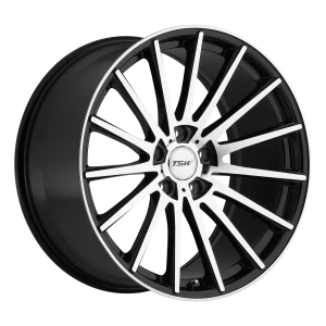 TSW Wheels – CHICANE – Black – 18″x8.5″ 32mm – Summer Wheels – 1885CHC325112B72